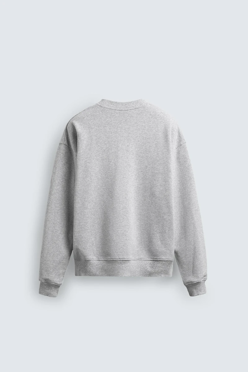 SWEAT COL ROND REGULAR FIT