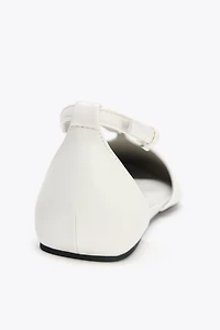 ANKLE STRAP FLAT SHOES