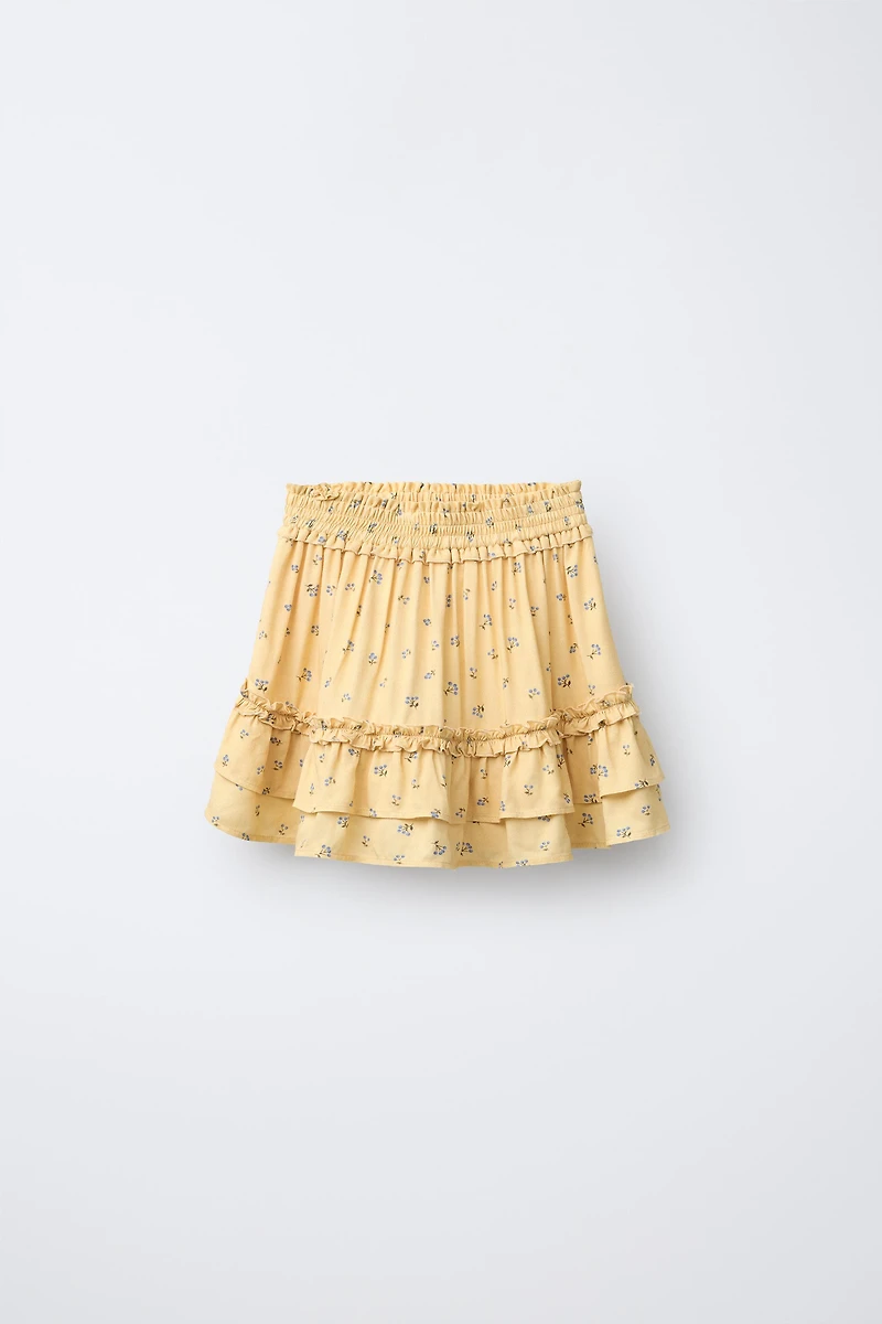 BLUEBERRY PRINT SKORT