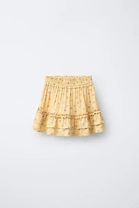 BLUEBERRY PRINT SKORT