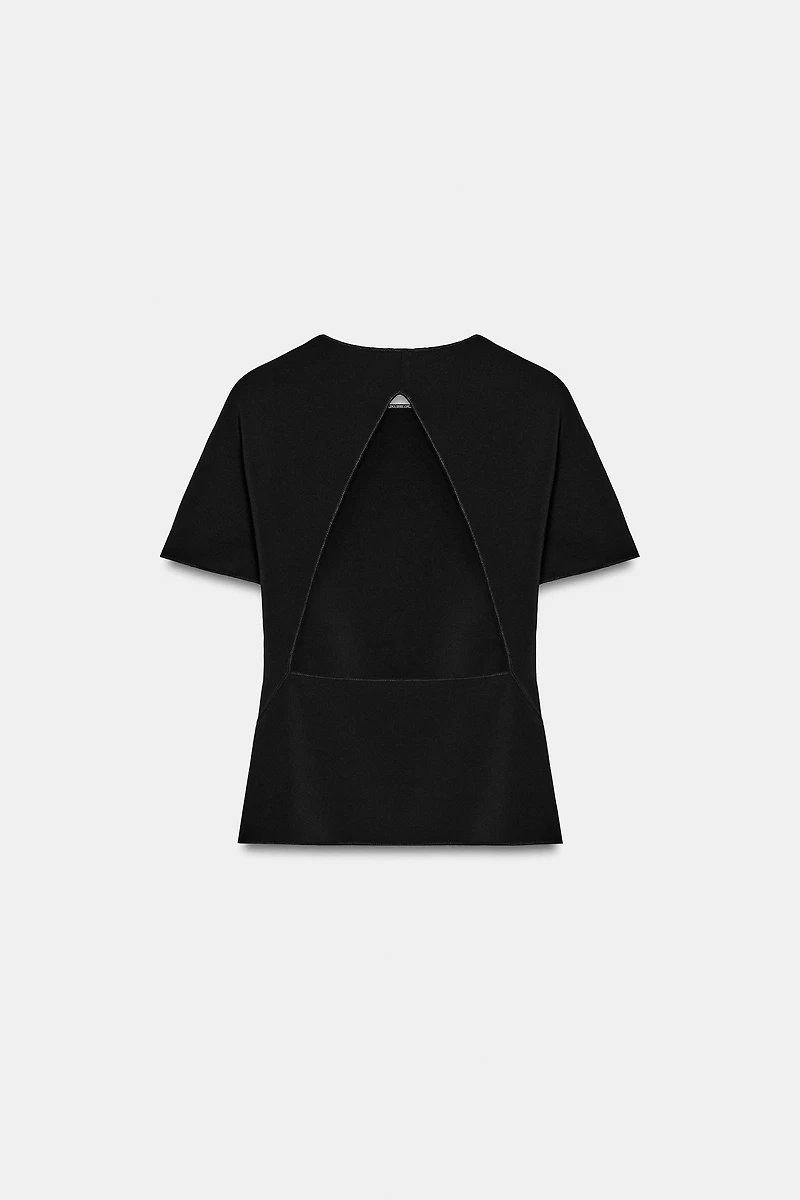TOP CUT OUT MANCHES COURTES