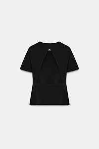 TOP CUT OUT MANCHES COURTES
