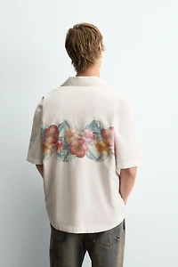 CHEMISE À IMPRIMÉ FLORAL