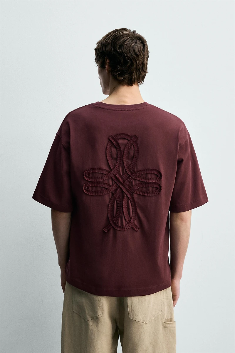EMBROIDERED RELAXED FIT T-SHIRT