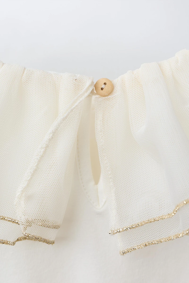 BODY DOUBLE COL EN TULLE