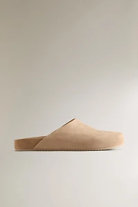 MINIMALIST LEATHER CLOGS