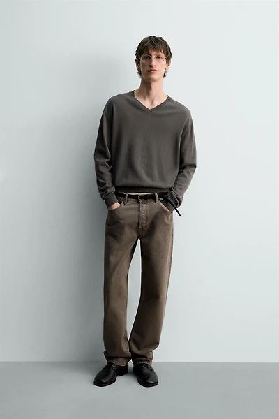 LIGHTWEIGHT COTTON-LINEN JUMPER