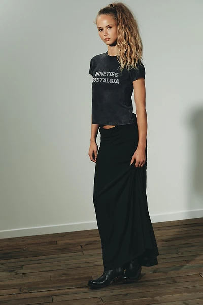 WASHED TEXT T-SHIRT