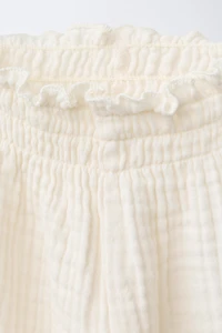 LACE TRIM JOGGER PANTS
