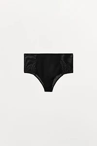 HIGH-WAISTED COMBINED POINTELLE BOTTOMS