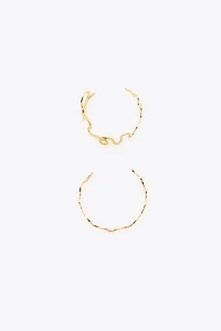 2-PACK OF SNAKE BRACELETS