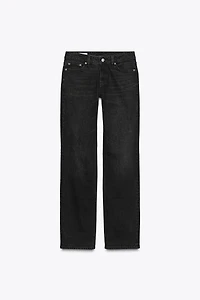 LOW RISE STRAIGHT JEANS TRF