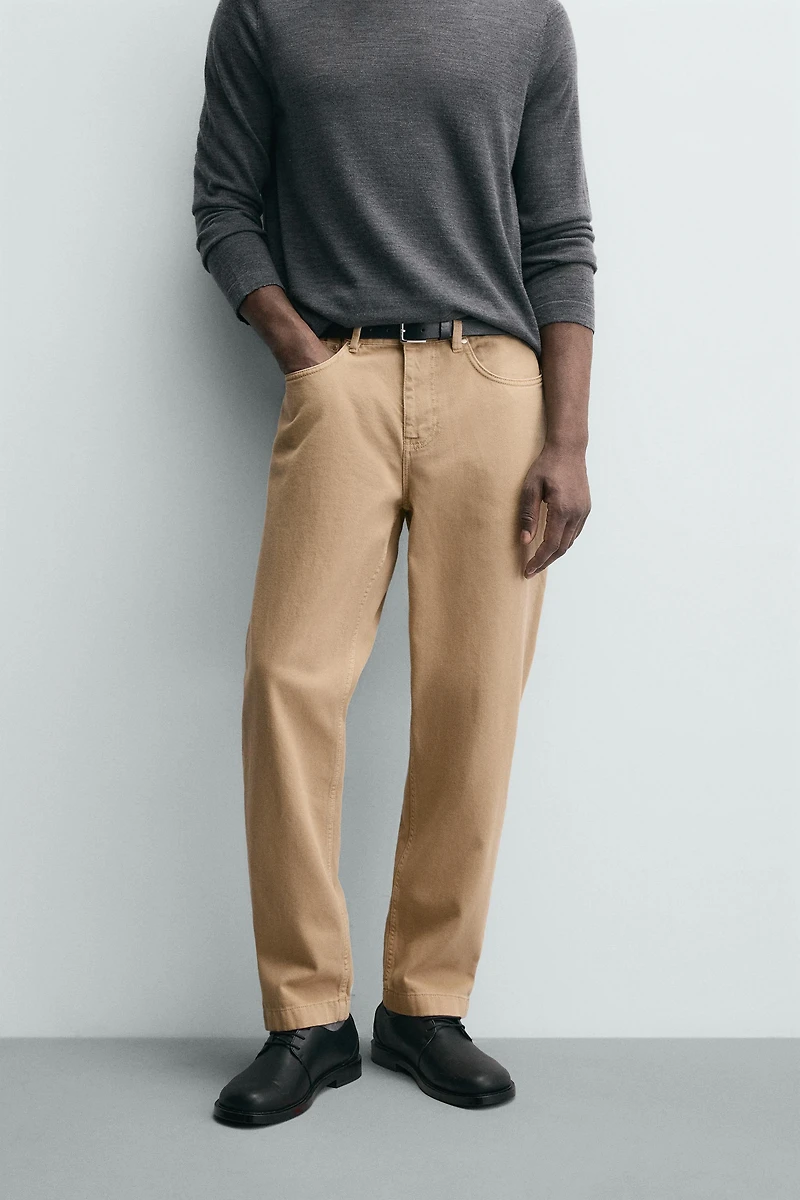 WASHED REGULAR FIT JEANS