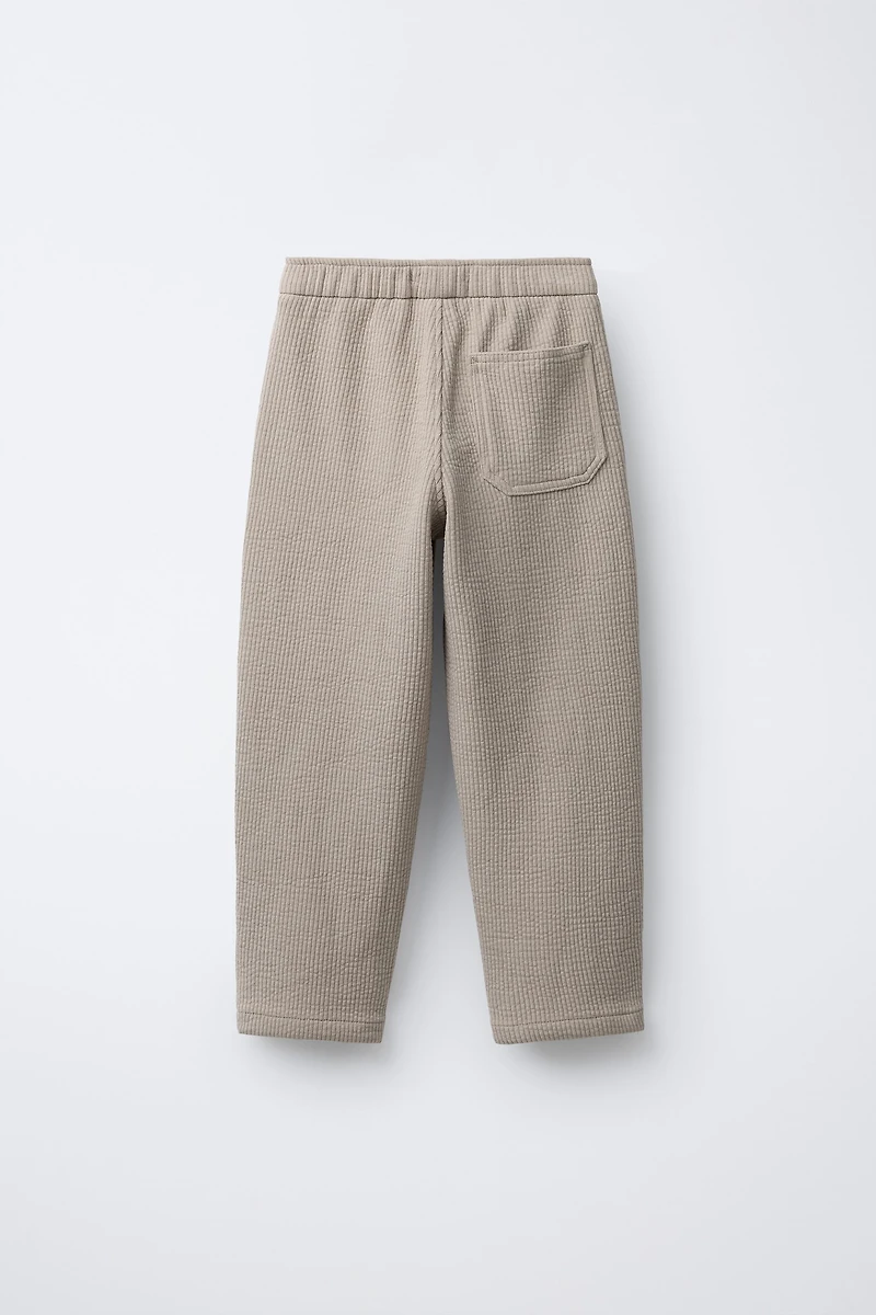 PANTALON CONFORT EN VELOURS CÔTELÉ