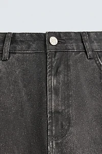 WAXED FINISH PANTS