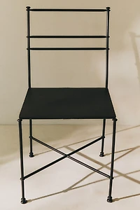OUTDOOR WROUGHT IRON CHAIR