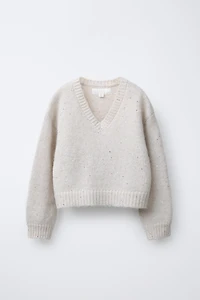 SEQUIN KNIT JUMPER