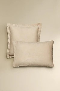 TAIE D'OREILLER COTON ET LIN