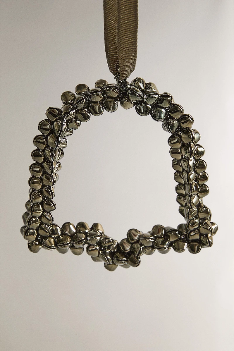 CHRISTMAS TREE ORNAMENT WITH SLEIGH BELLS