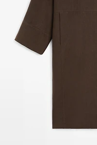 Trench-coat 100 % lin