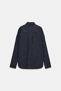 ZW COLLECTION FLOWY STRIPED SHIRT