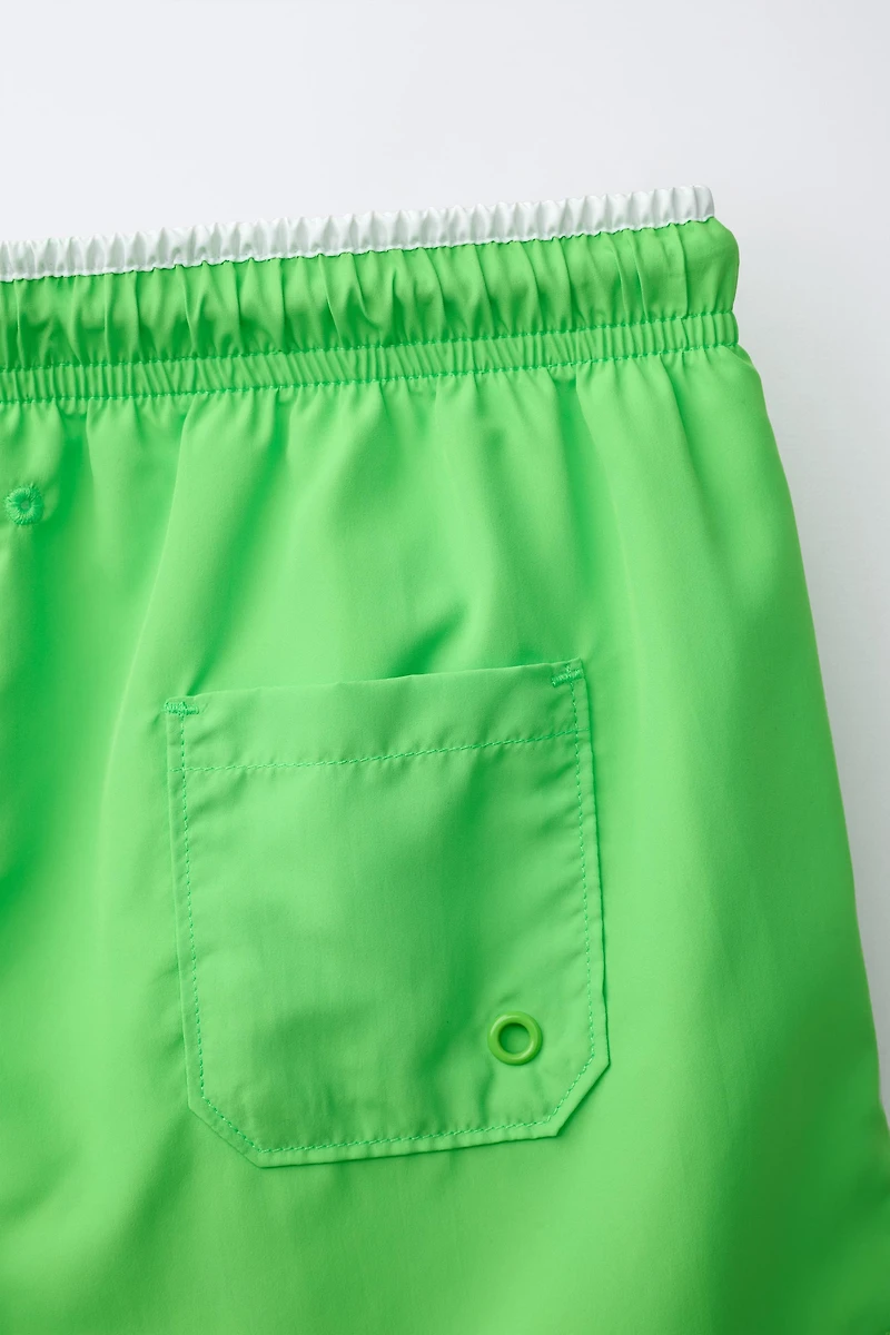 6-14 YEARS/ QUICK DRY SWIM SHORTS