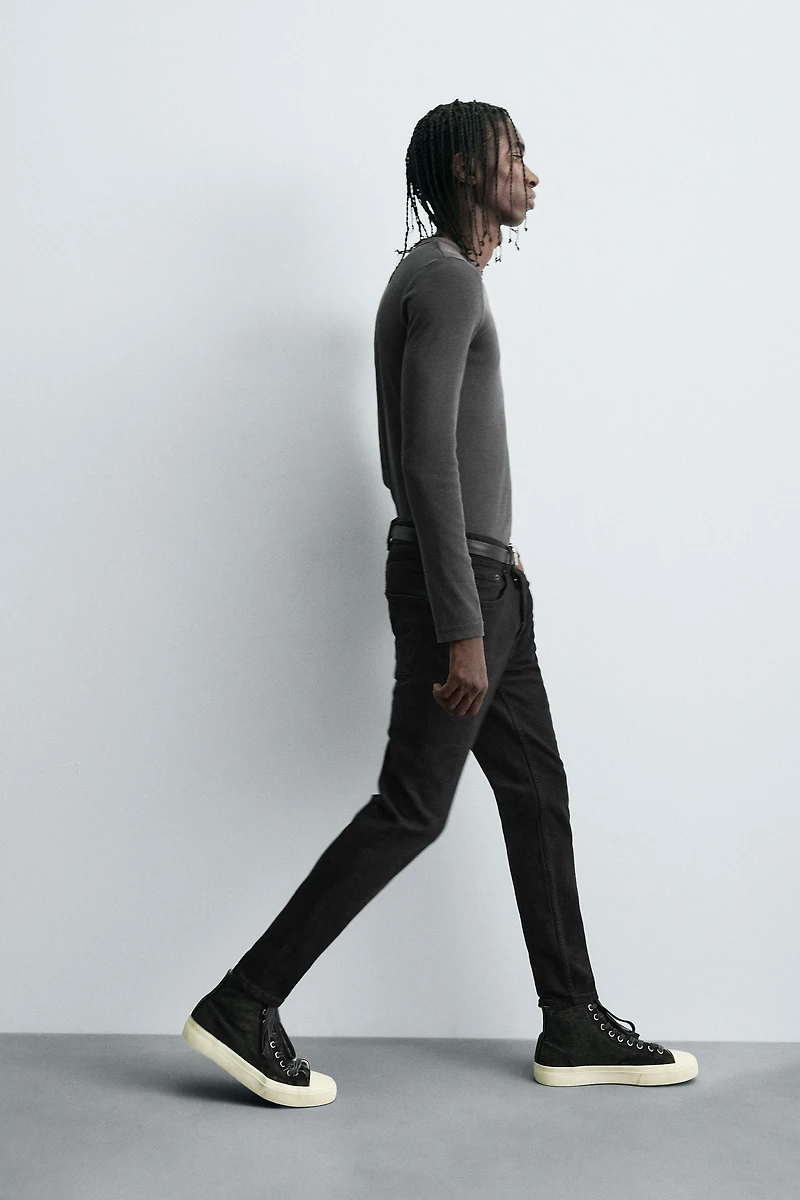 SKINNY CROPPED FIT JEANS