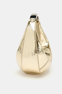 SAC OVALE AVEC ANSE MÉTALLIQUE