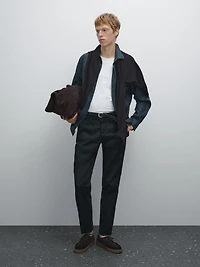 Slim fit trousers
