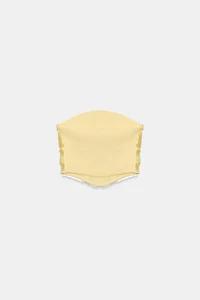 TOP BANDEAU PAILLETTES