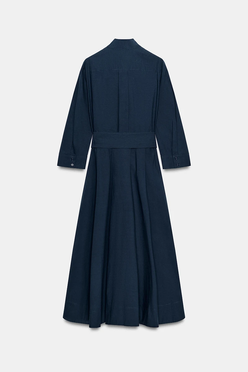 ROBE POPELINE NŒUDS ZW COLLECTION