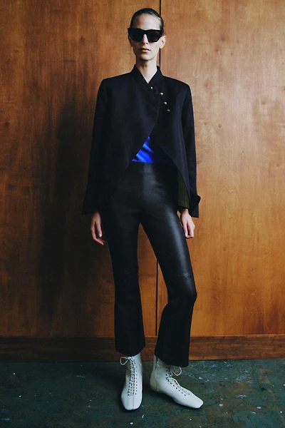 ZW COLLECTION LINEN BLEND BLAZER