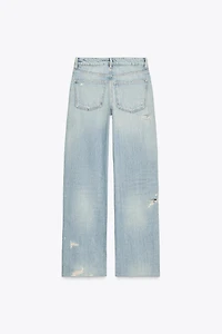 JEAN TRF LARGE DÉCHIRÉ TAILLE