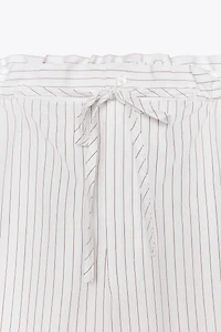 STRIPED PAJAMA PANTS