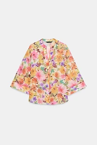 FLORAL PRINT SHIRT