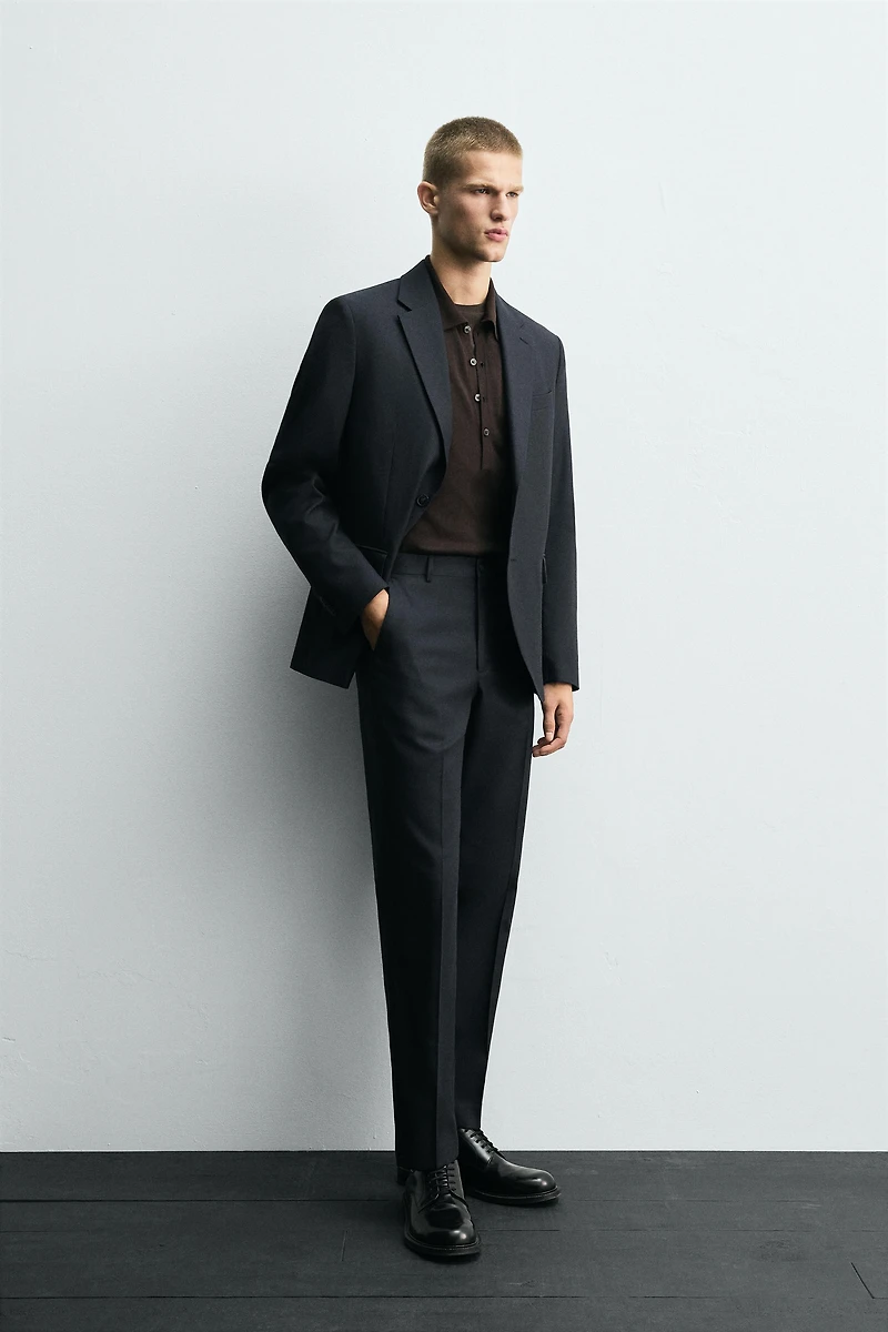 HOUNDSTOOTH SUIT PANTS