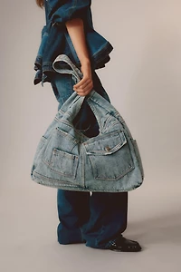 LIMITED EDITION MAXI DENIM BAG