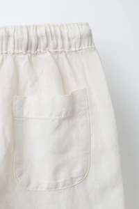 PANTALON FLUIDE AVEC LIN