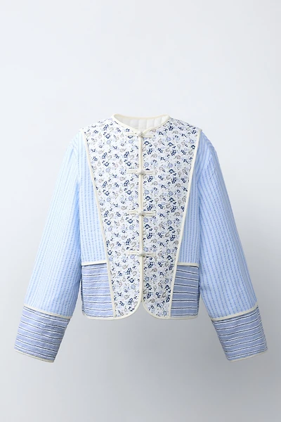 PATCHWORK QUILTED JACKET