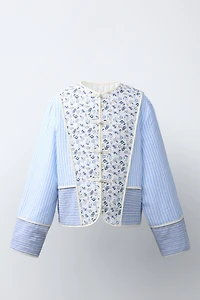 PATCHWORK QUILTED JACKET