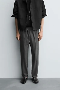 JOGGER WAIST STRETCH PANTS