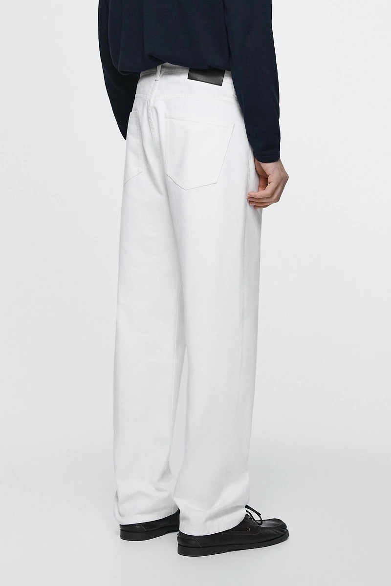 Faux jean straight