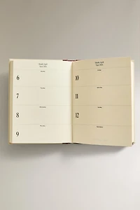 AGENDA VUE HEBDOMADAIRE