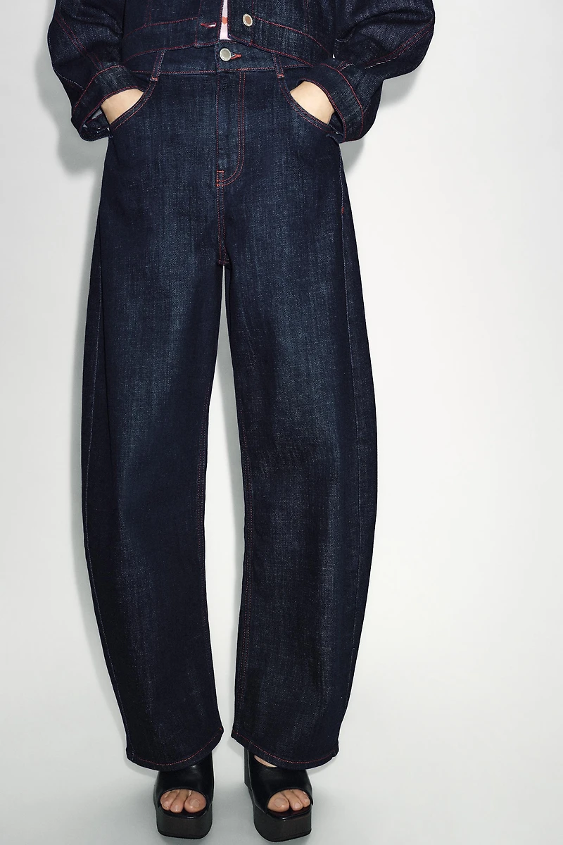 JEANS Z1975 BARREL TAILLE HAUTE