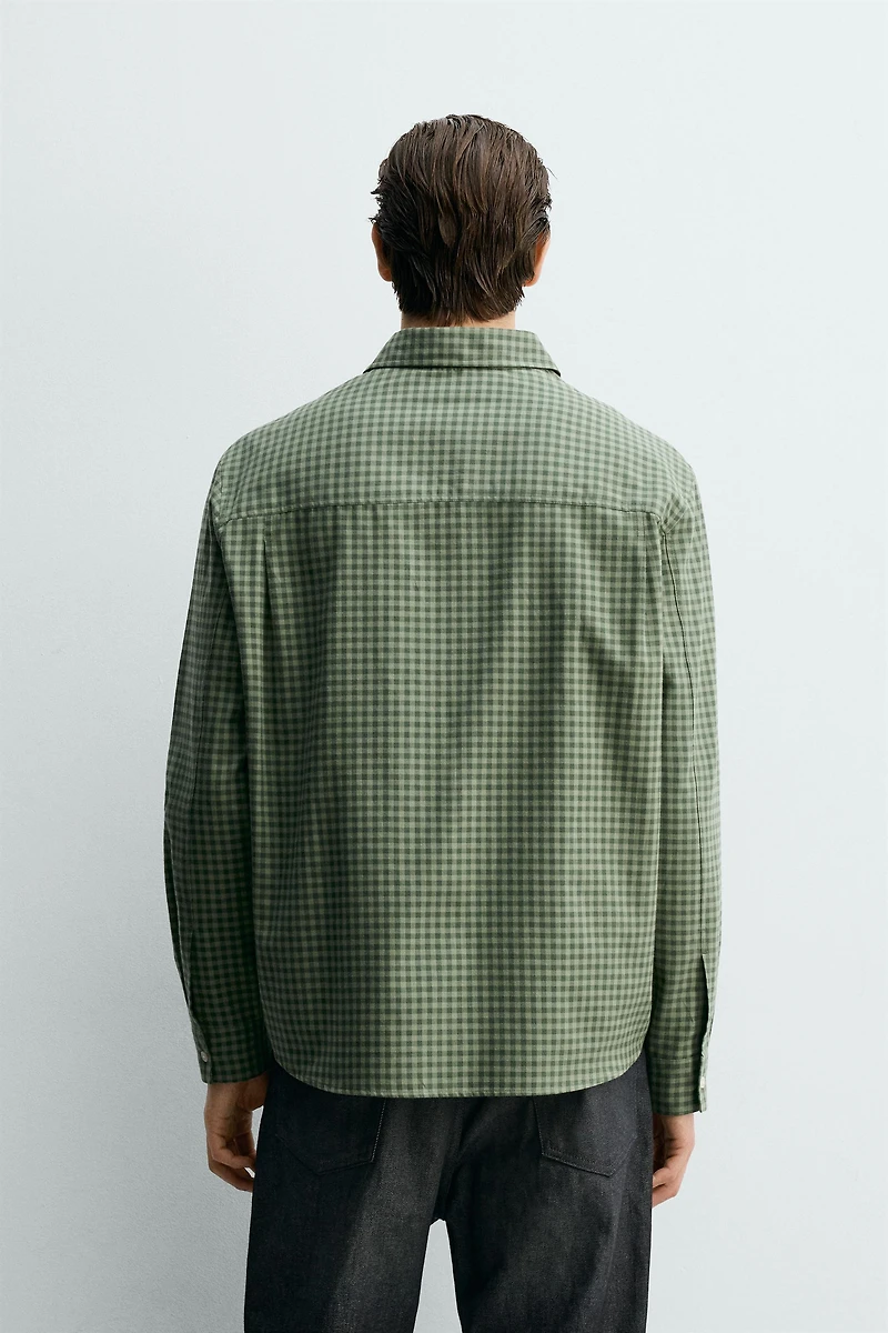 REGULAR FIT PLAID SHIRT