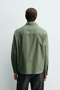 REGULAR FIT PLAID SHIRT