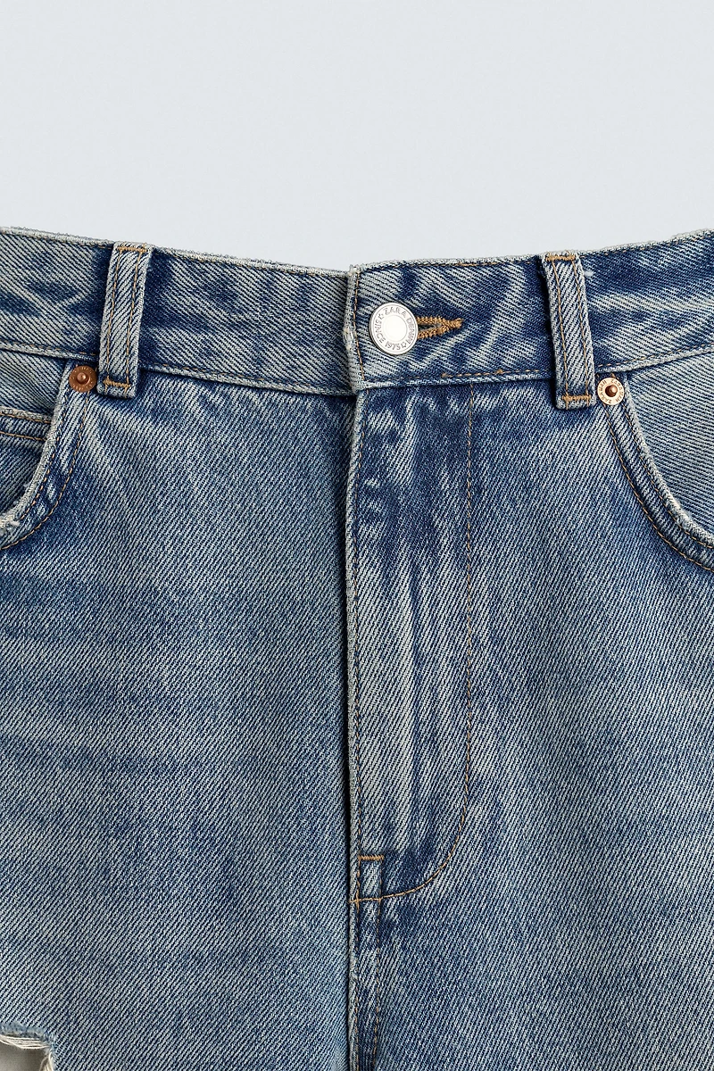 RIPPED FLARE FIT JEANS HARRY LAMBERT FOR ZARA X DISNEY