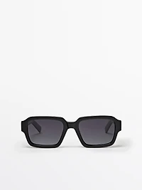 Rectangular sunglasses