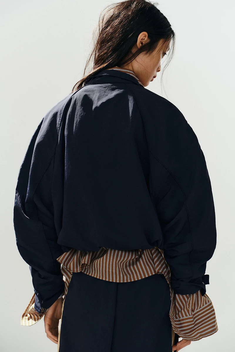 TECHNICAL FABRIC COMBINED JACKET
