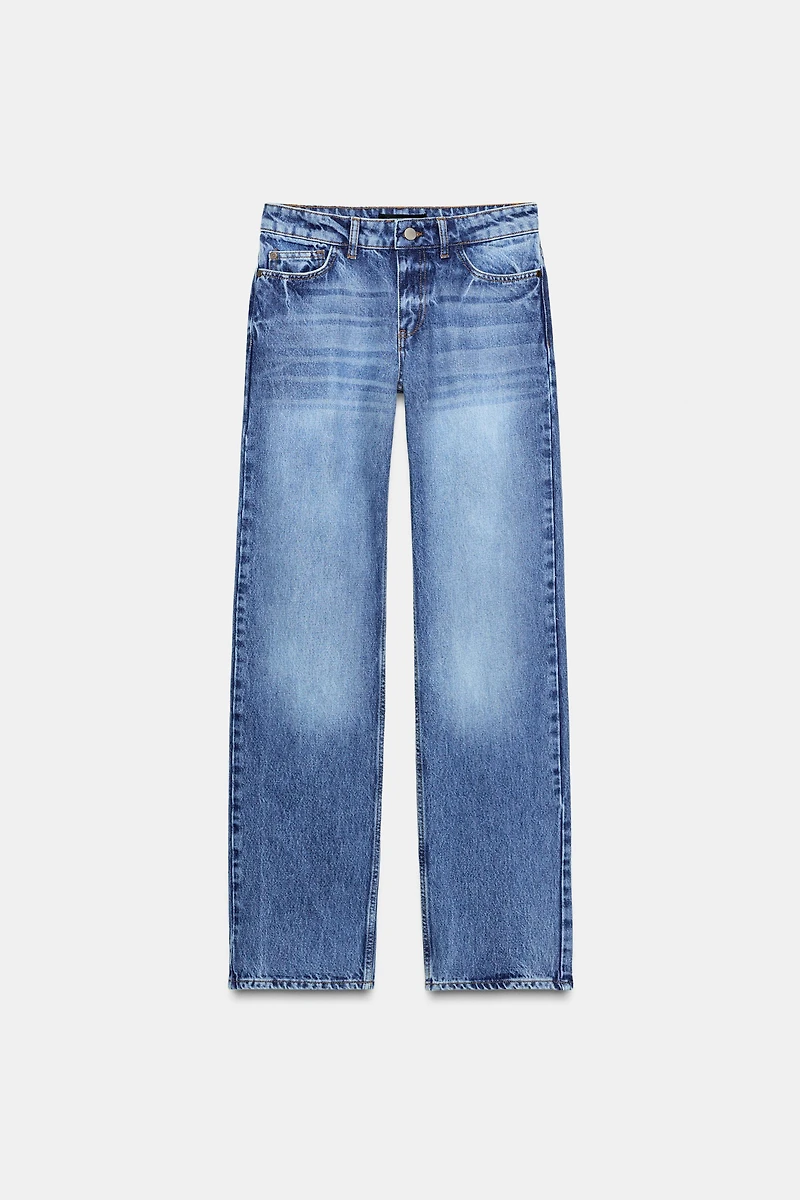 Z1975 LOW RISE STRAIGHT JEANS
